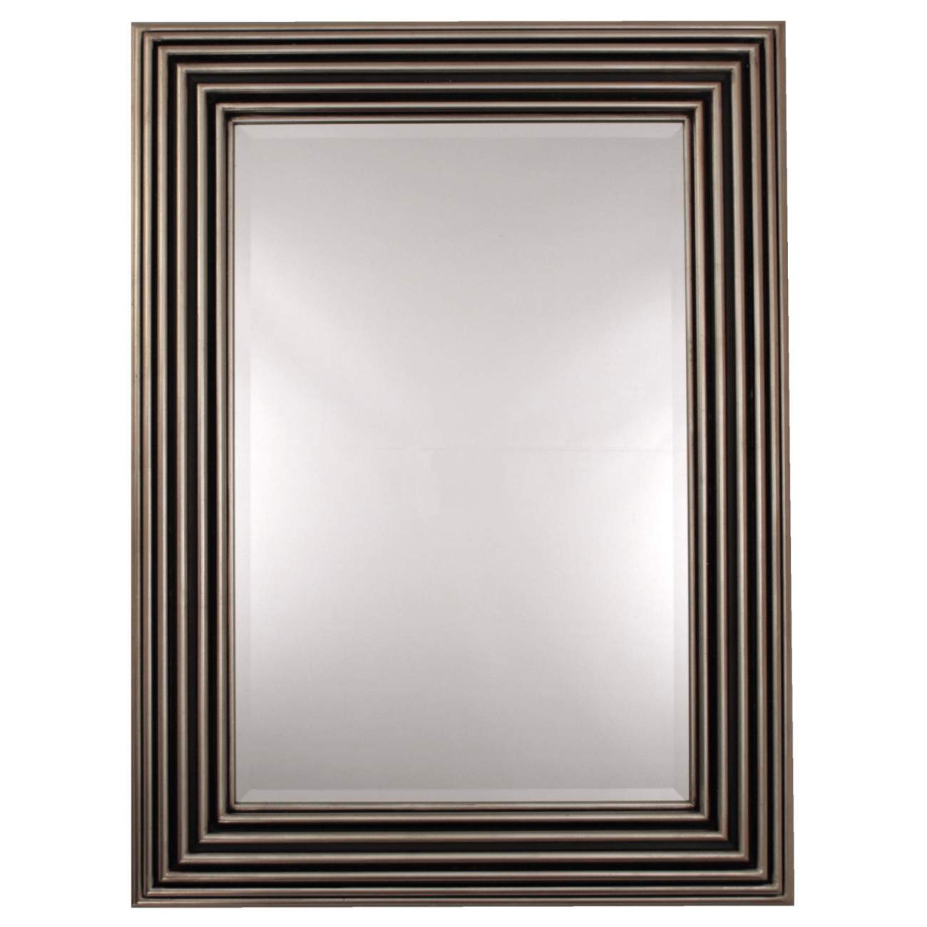 Зеркало прямоугольное настенное коричневое Zamora PUSHA ДИЗАЙНЕРСКИЕ 062590 Коричневый  - Вид №1