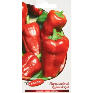 Семена сладкого перца Кореновский от Agroni - для балкона и открытого грунта 87030305