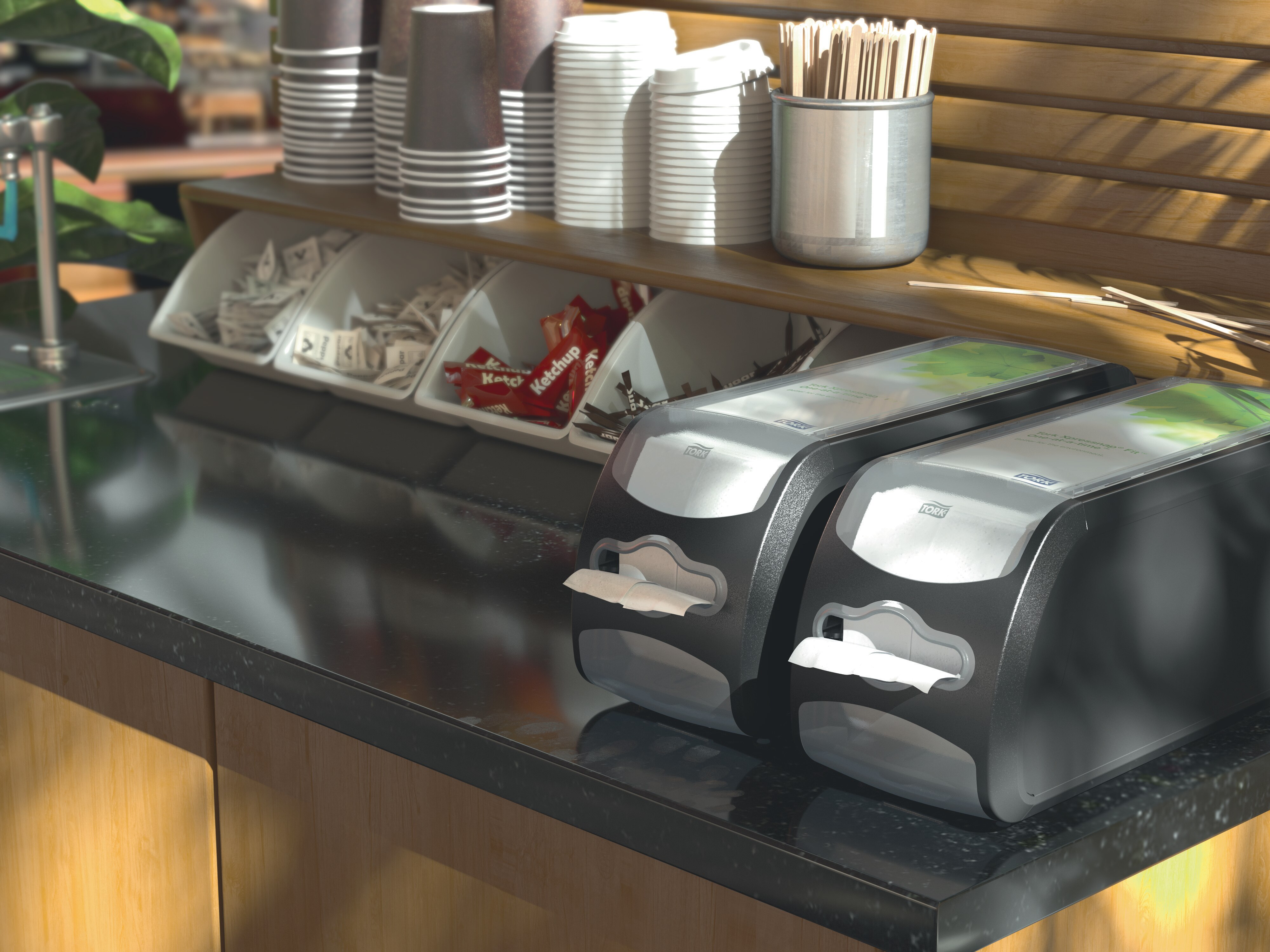 27290100 Диспенсер для салфеток Xpressnap fit® Tork  - Вид №2