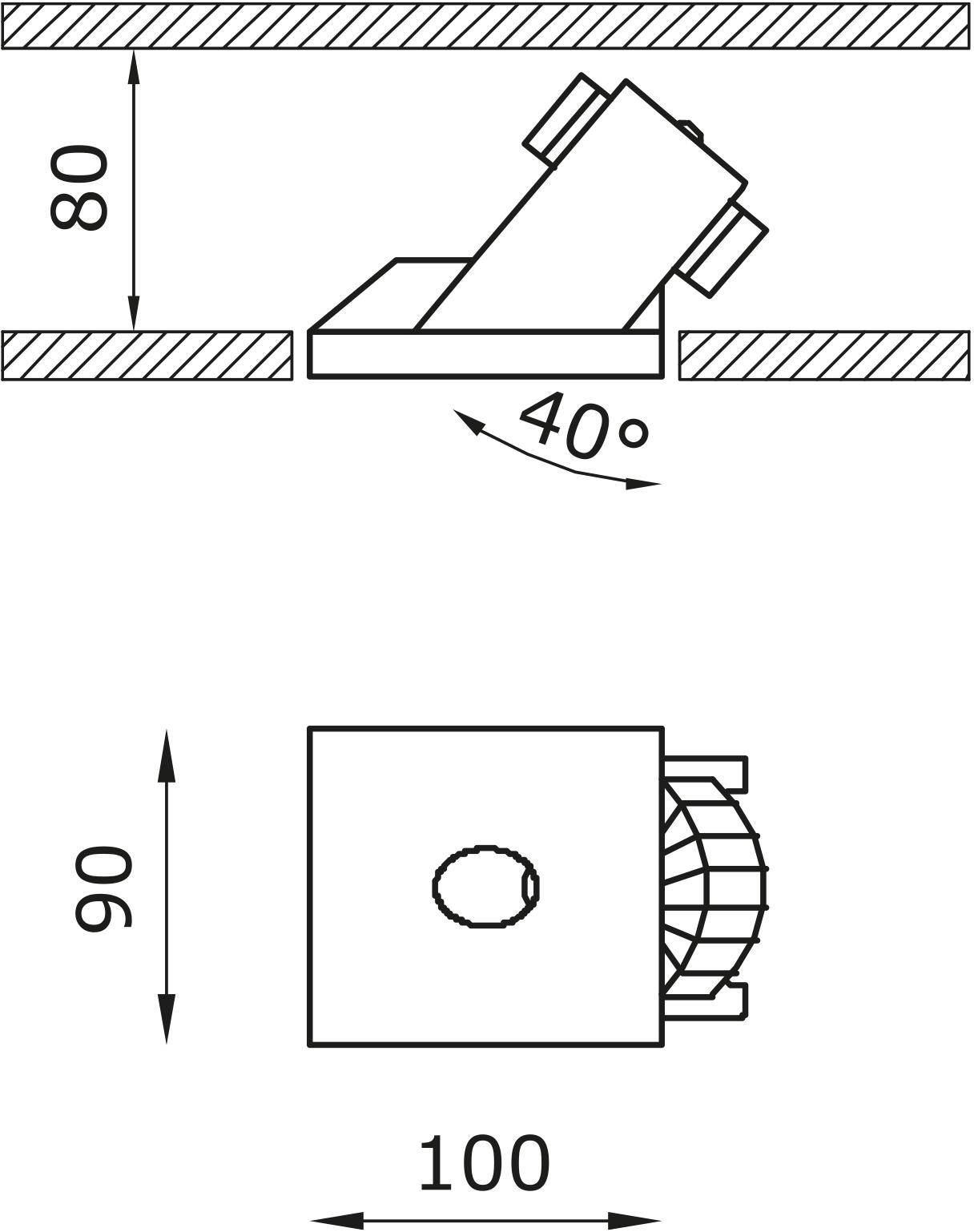 Buzzi & Buzzi Круглый встраиваемый точечный светильник coral® led Basic sun-id-1430491 - Вид №1