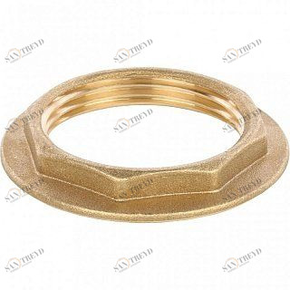 Контргайка с упором 1 1/4" латунь STOUT SFT0023000114