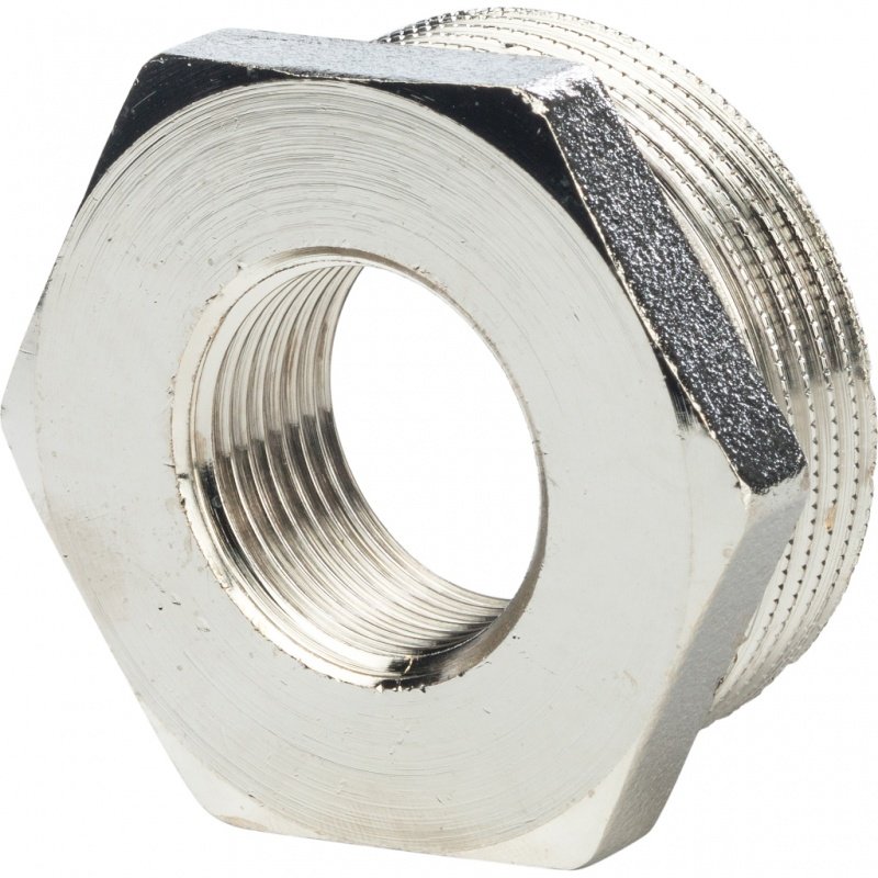 Футорка НВ 1х1/2" никель STOUT SFT0029000112 - Вид №2