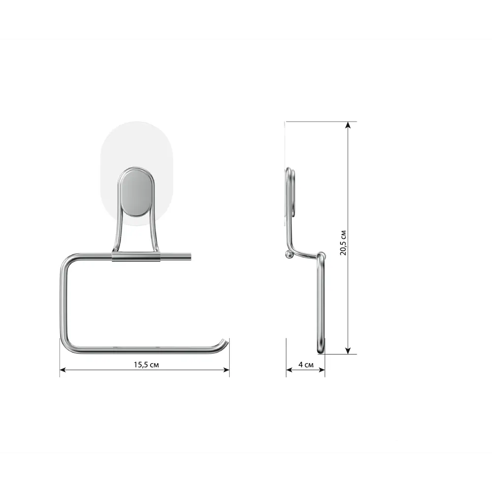 Держатель туалетной бумаги Lemer Leraform поворотный STLM-2019810 - Вид №2
