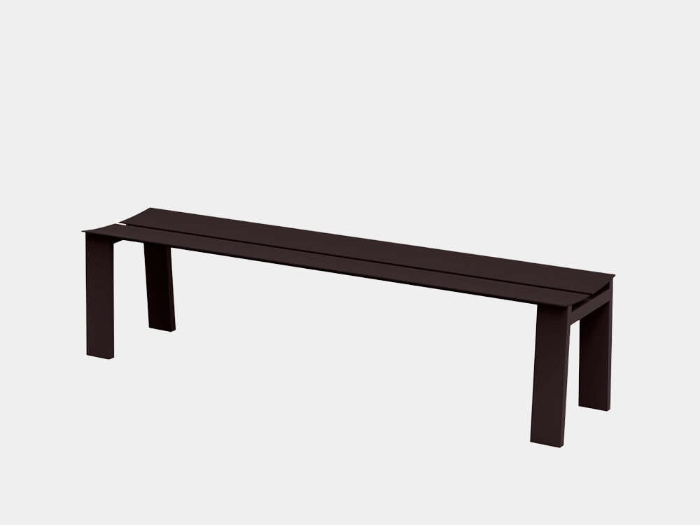 Алюминиевая скамья с порошковым покрытием RS Barcelona Seu ARCH-00067573 - Вид №11