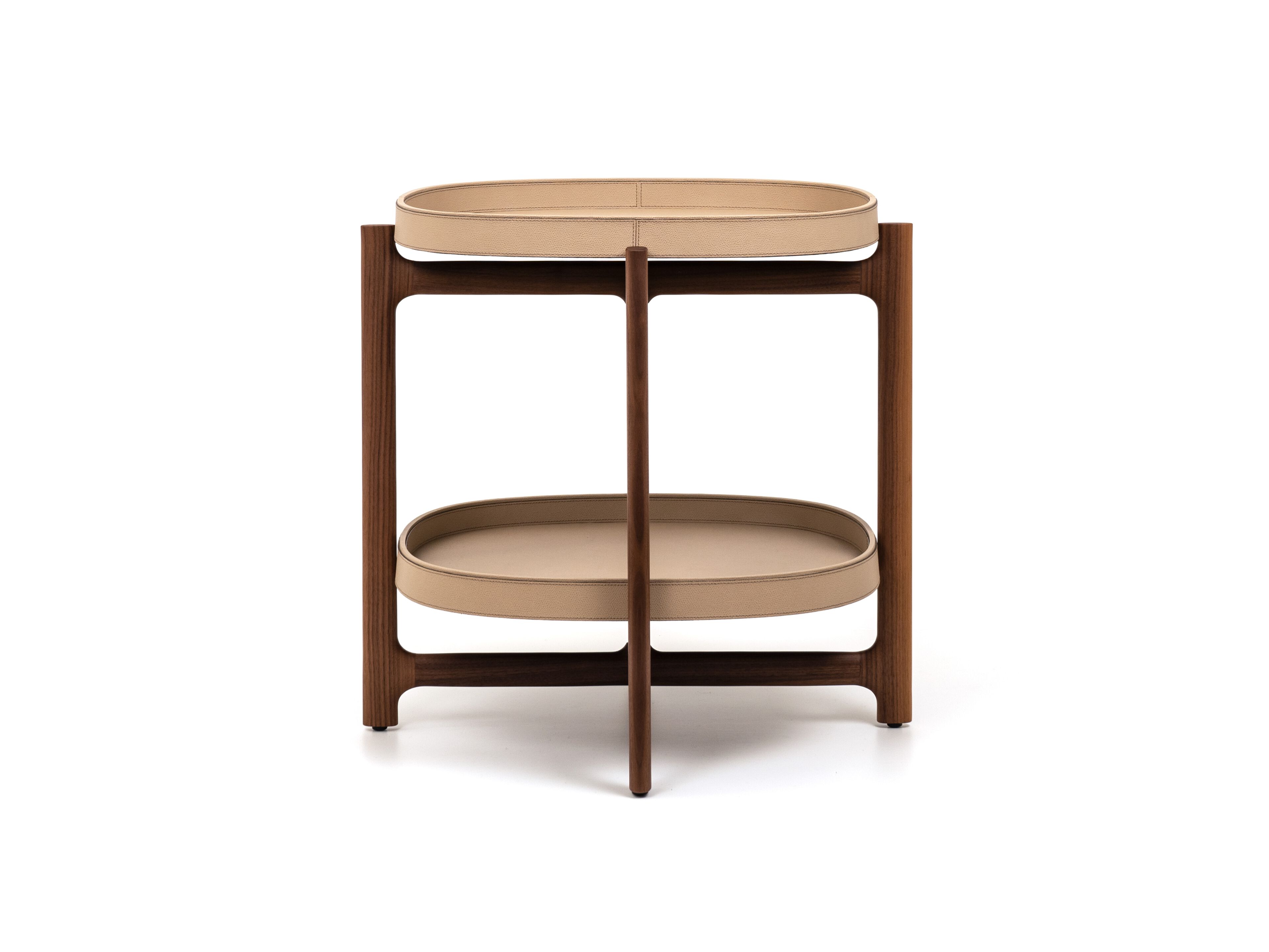 Журнальный столик из орехового дерева с подносом Pinetti CHELSEA ARCH-00056355 - Вид №1