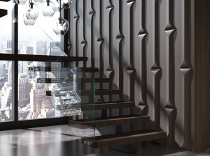 Трехмерное гипсовое покрытие