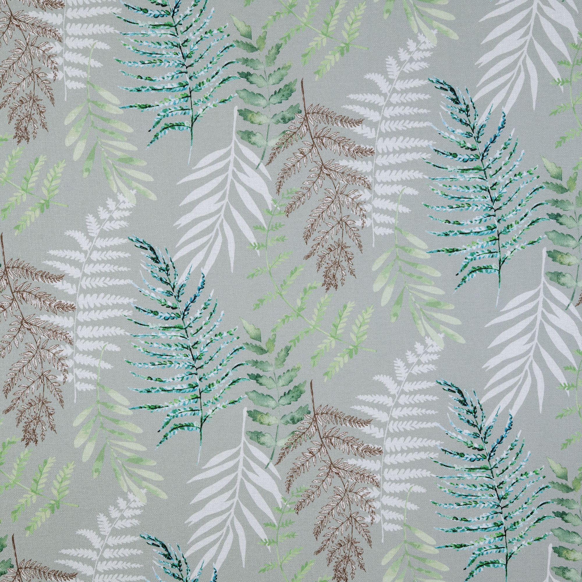 SEASONS Штора «Папоротник» серо-зелёная 200×270 см 82701266 STLM-0034415 - Вид №2