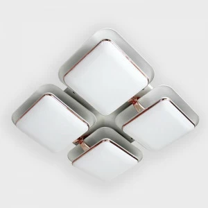 Потолочный светодиодный светильник Ambrella light Orbital Granule FG2034 WH 128W+48W D670*670 AMBRELLA LIGHT ORBITAL GRANULE 223553 Белый