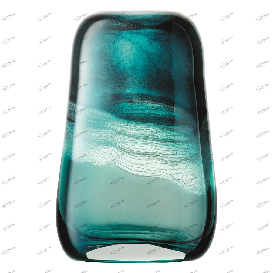 Ваза forest В, 33 см, сине-зеленая LSA INTERNATIONAL ДИЗАЙНЕРСКИЕ 253449 Синий 