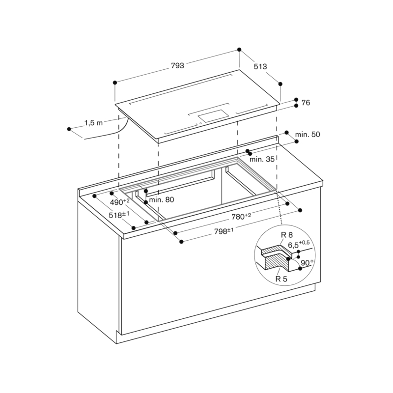 Панель варочная / CX 482-100 GAGGENAU sun-id-376513 - Вид №2