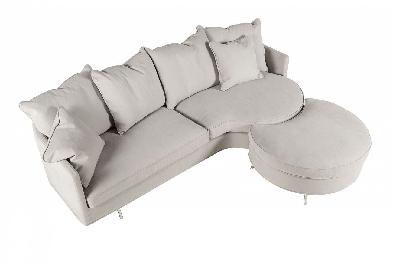 Диван Julia трехместный угловой светло-серый SITS ДИЗАЙНЕРСКИЕ, JULIA 192056 Серый  - Вид №11