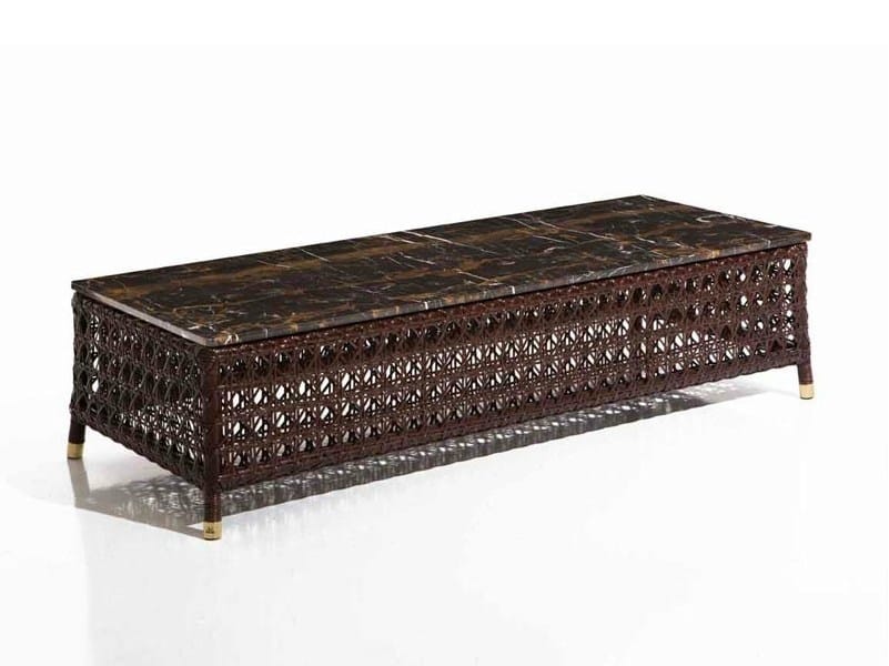 Мраморный низкий садовый столик Samuele Mazza Outdoor Ригель ARCH-00059109