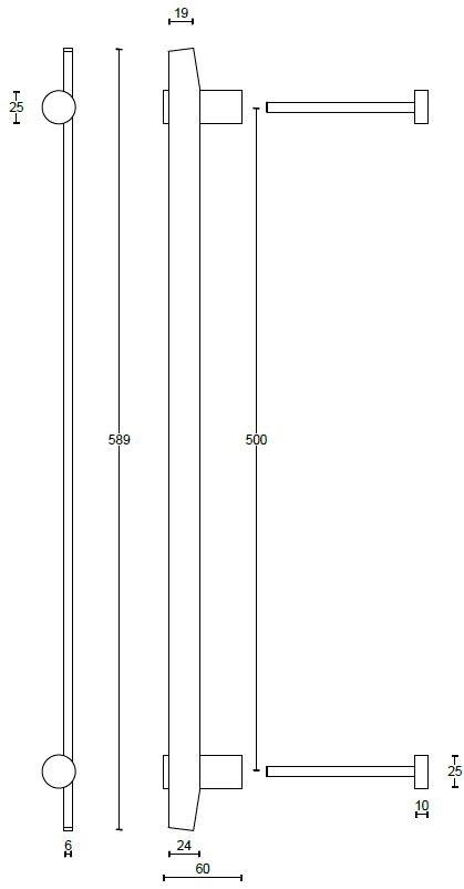 Formani Ручка из нержавеющей стали Tense Bb500 - Вид №4