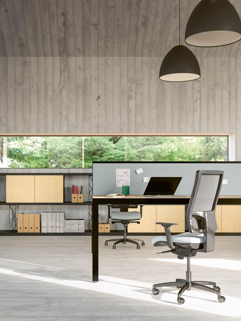 Sinetica Модульный прямоугольный рабочий стол Frame + sun-id-1410539 - Вид №2