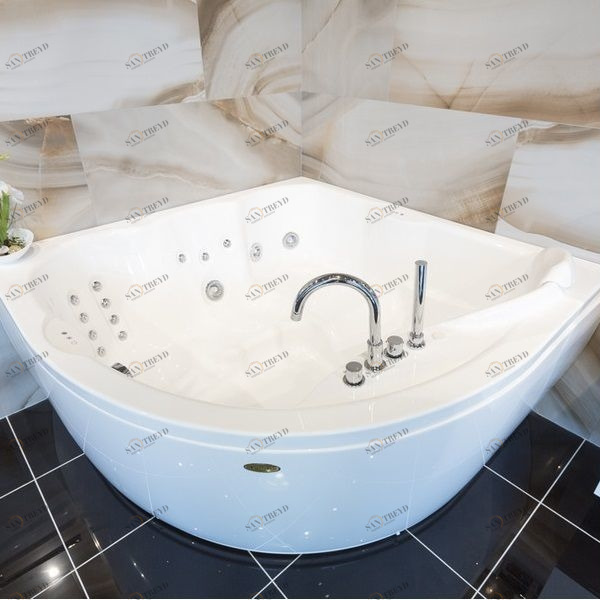 Ванна угловая с гидромассажем "BASE" Maxima 9443-787A Jacuzzi 9443787A