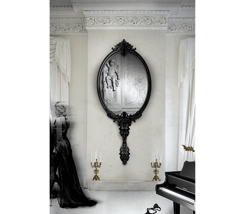 0-312 Черное зеркало Марии-Антуанетты Boca Do Lobo  - Вид №1