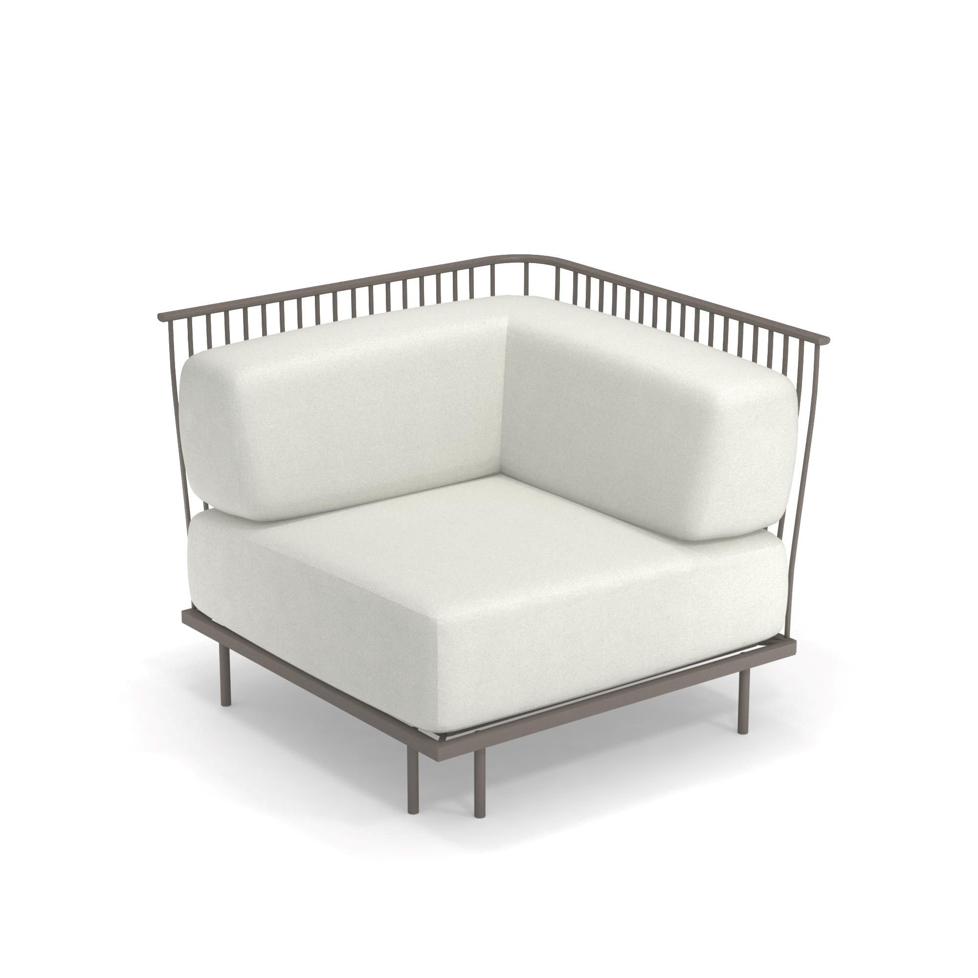 Тканевое мягкое угловое садовое кресло emu Cannolè ARCH-00124032 - Вид №36