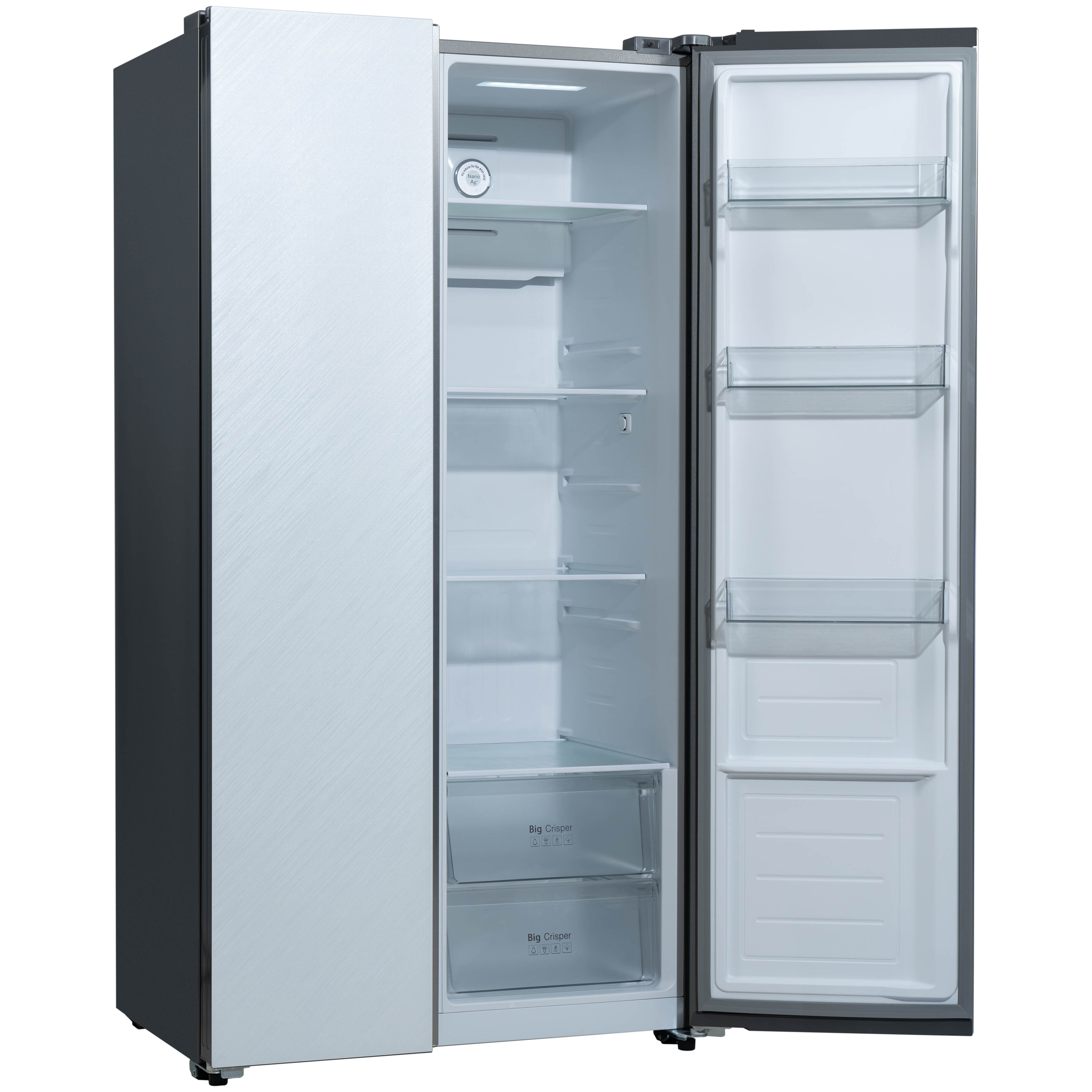 9173437 Холодильник Side by Side   Бирюса SBS 541 TWG серый STDN-0115810 - Вид №4