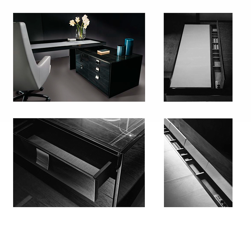 Письменный стол  MALERBA BM330 + BM315  - Вид №3