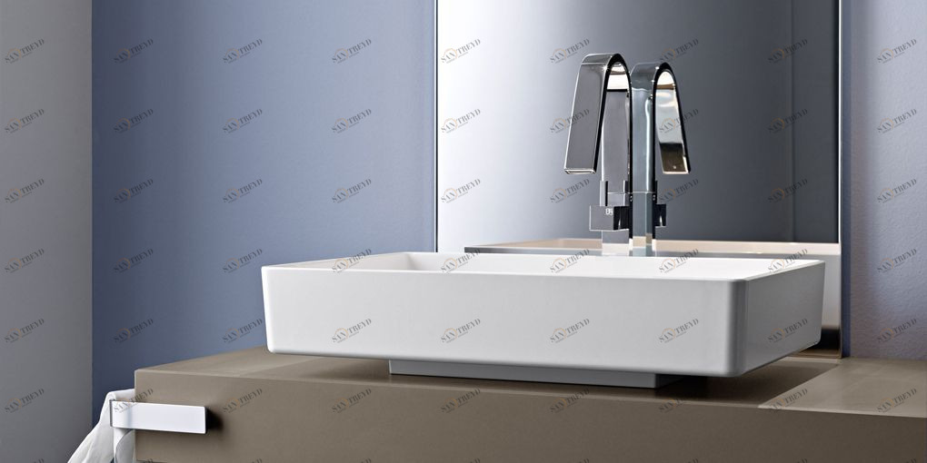 A533 Накладная раковина на столешницу  овальная Arbi 