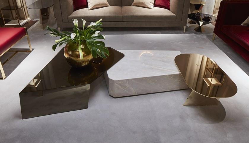 Paolo Castelli Низкий стол из розового мрамора sun-id-1472827 - Вид №3