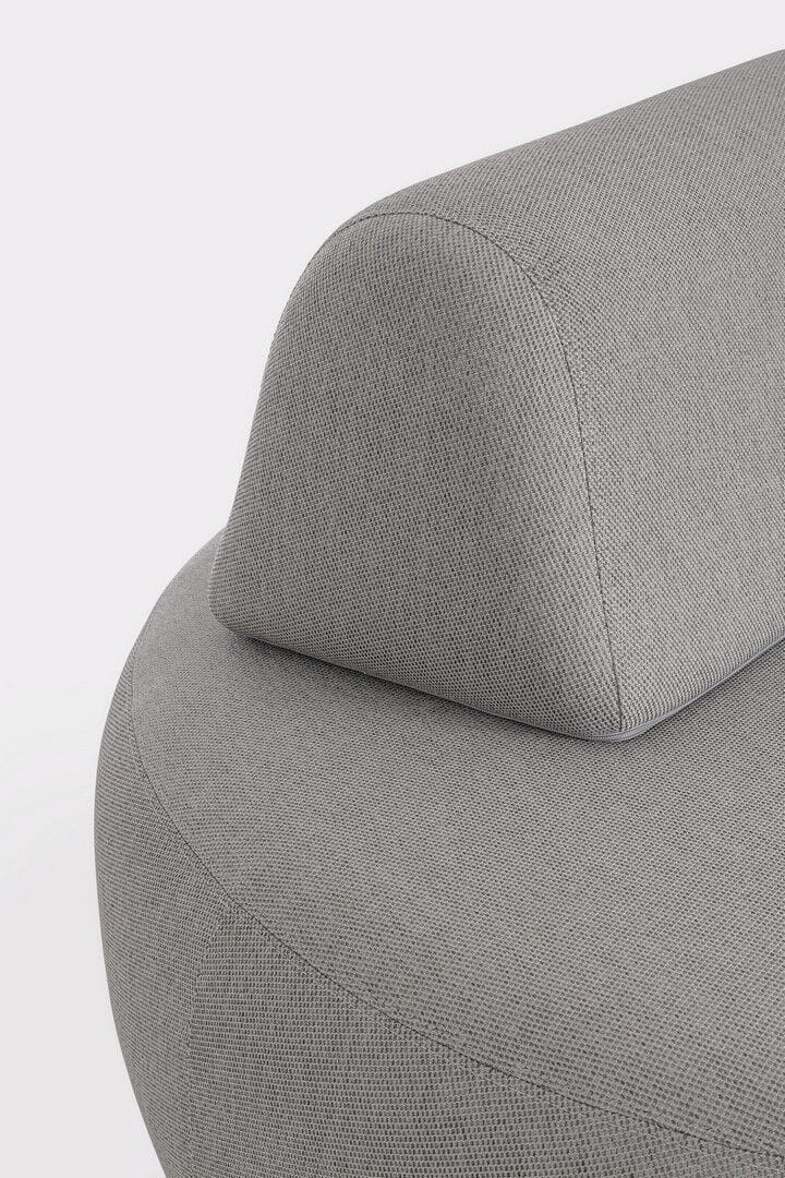 Тканевый изогнутый съемный садовый диван BIZZOTTO COOPER ARCH-00134667 - Вид №7