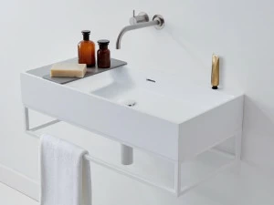 Подвесная раковина настенная овальная Not Only White SUITE белая