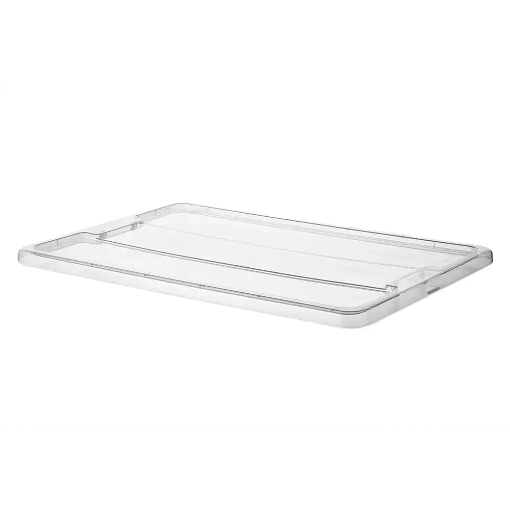 Контейнер с крышкой 56x40x42 см 65 л полипропилен цвет прозрачный Santreyd Серия отсутствует STLM-2130403 - Вид №3