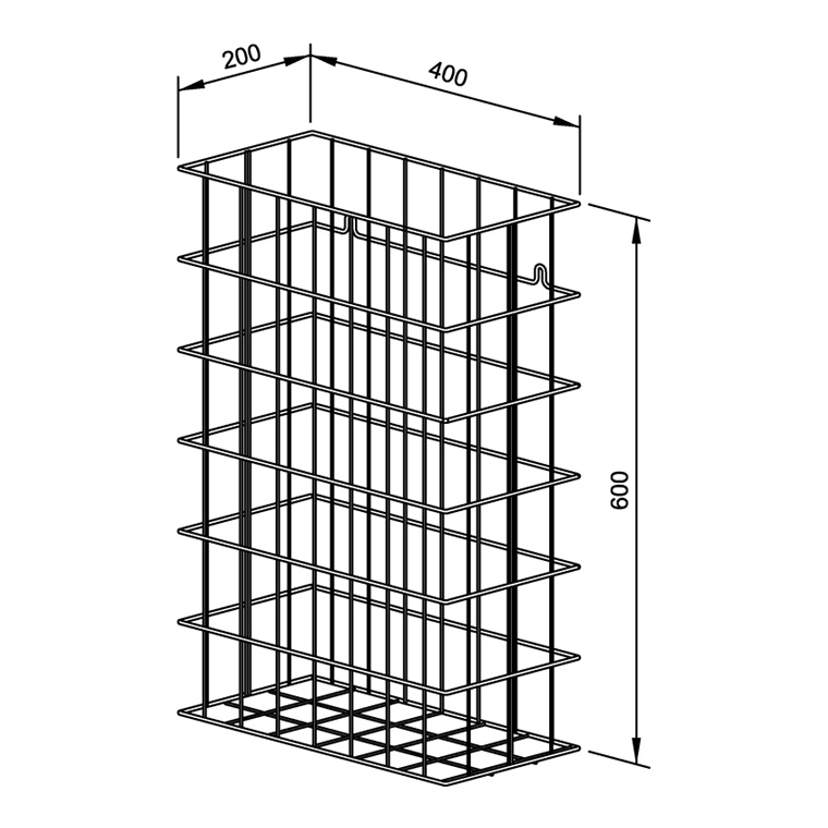 922932 Корзина для мусора хромированная WP151 WAGNER_EWAR A-LINE Wagner Ewar  - Вид №1