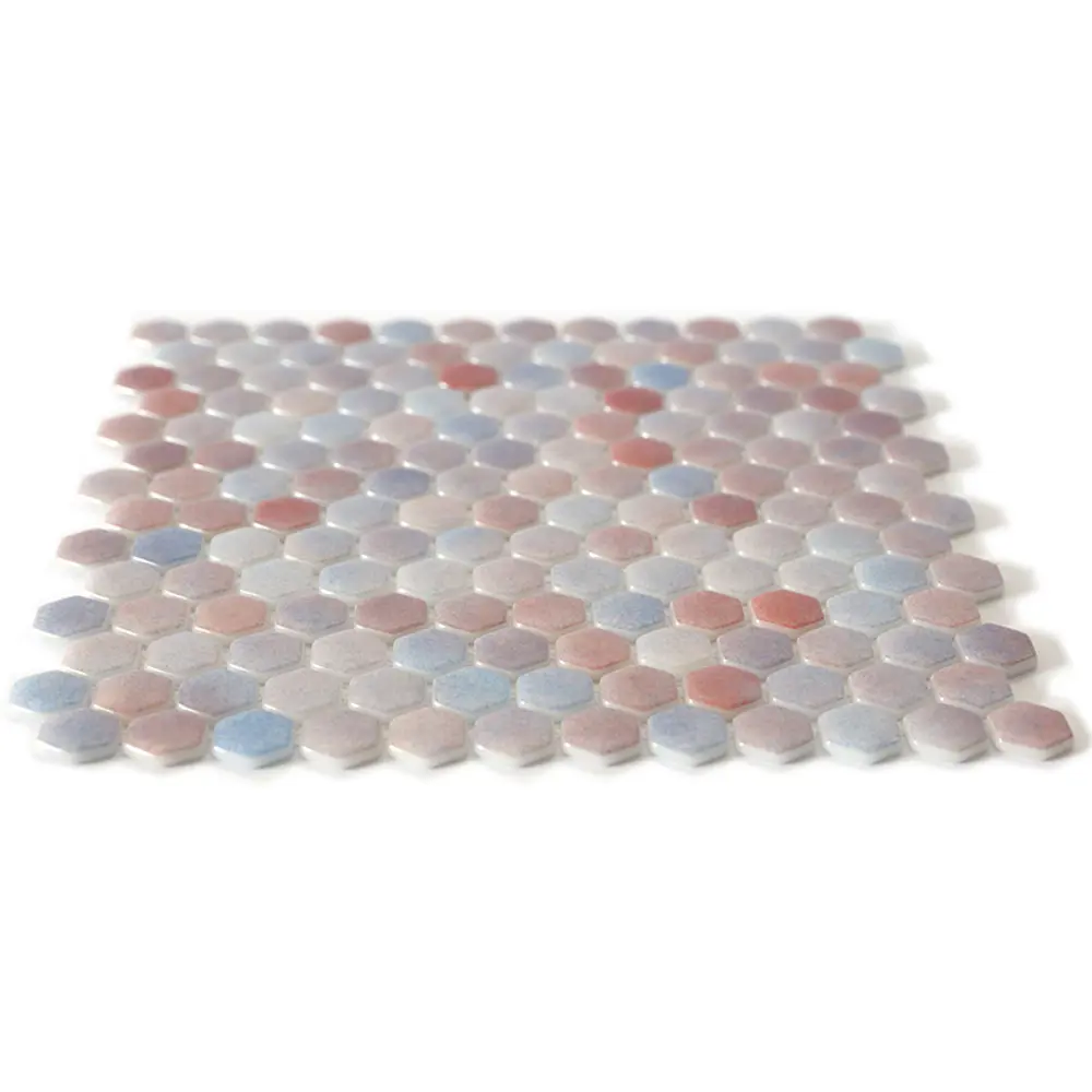Мозаика стеклянная Natural STP-RD002-HEX 29x29 см цвет разноцветный 84830281 STLM-2194040 Santreyd Steppa - Вид №4