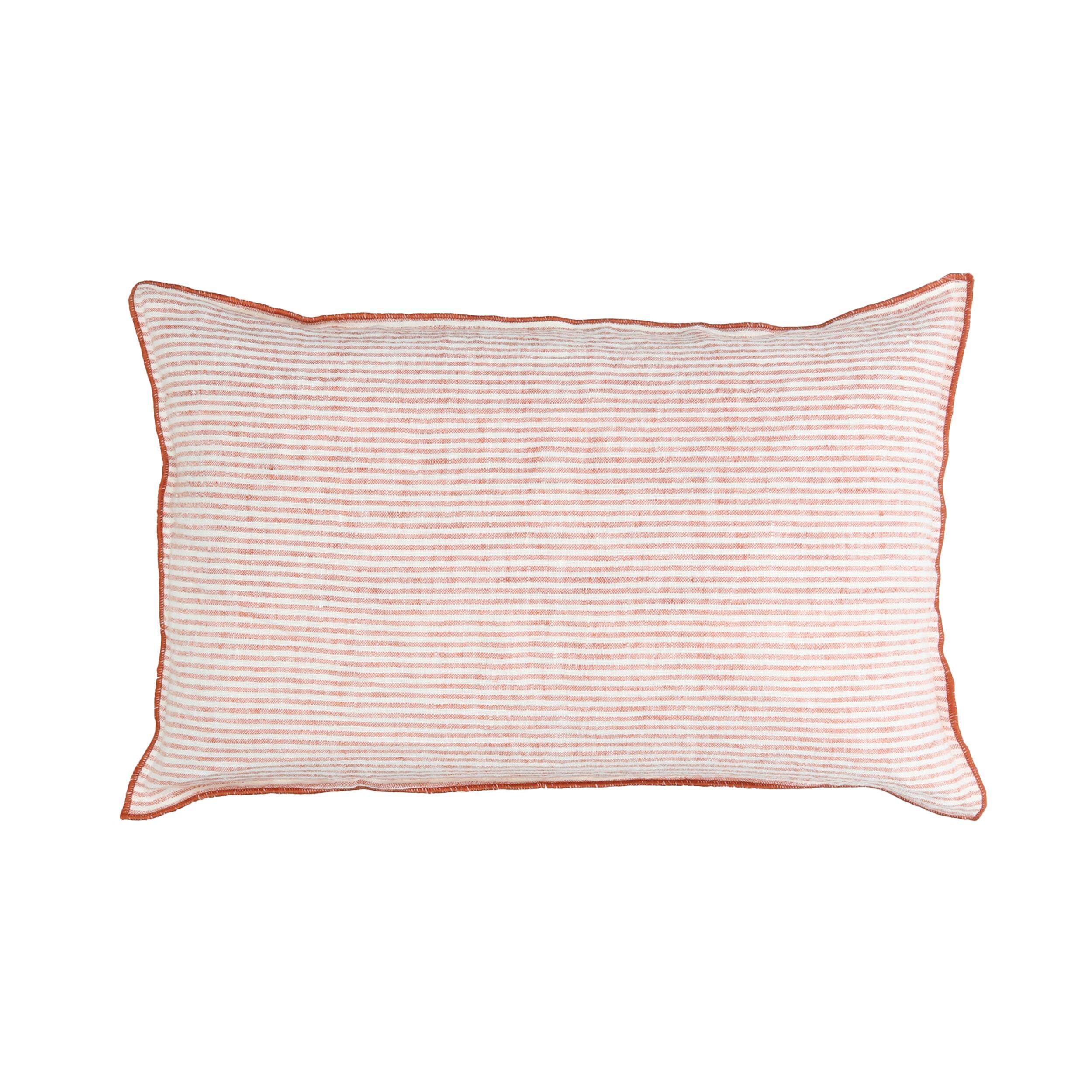 Льняная полосатая прямоугольная подушка POMAX Cirque Magique ARCH-00033573 - Вид №5