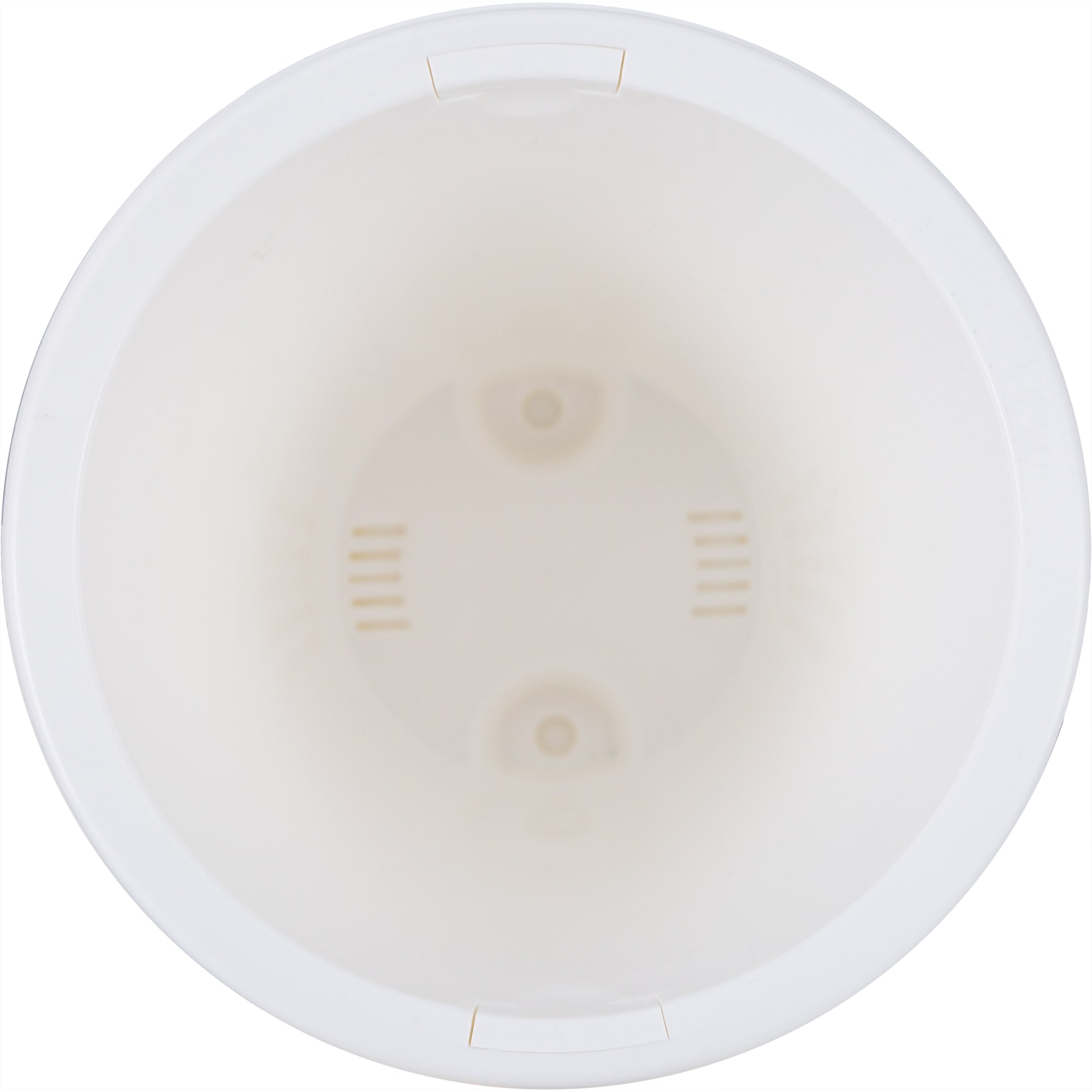 82242207 Кашпо ø15.5 h16 см v2 л пластик белый Валенсия Santreyd - Вид №1