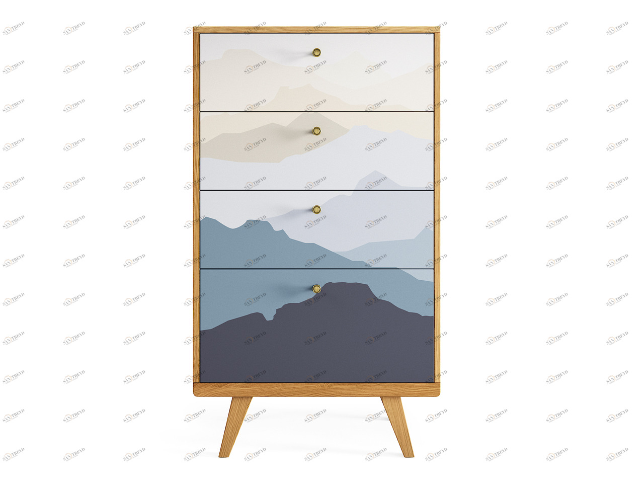 IDC006001021 The IDEA Высокий комод THIMON 