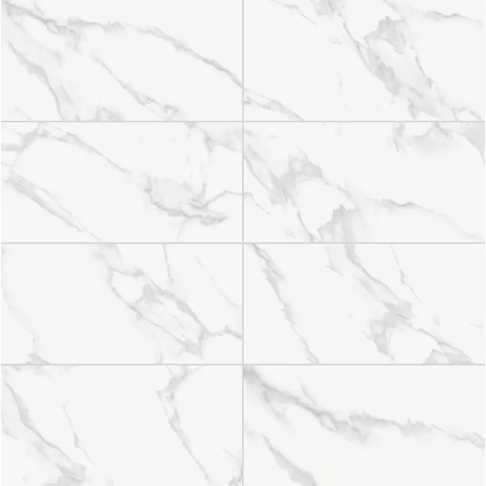 Настенная плитка KREAFORTA Mersey Calacatta 20x40 см 1.62 м² матовая цвет серый 89413659 STLM-2211970 - Вид №2