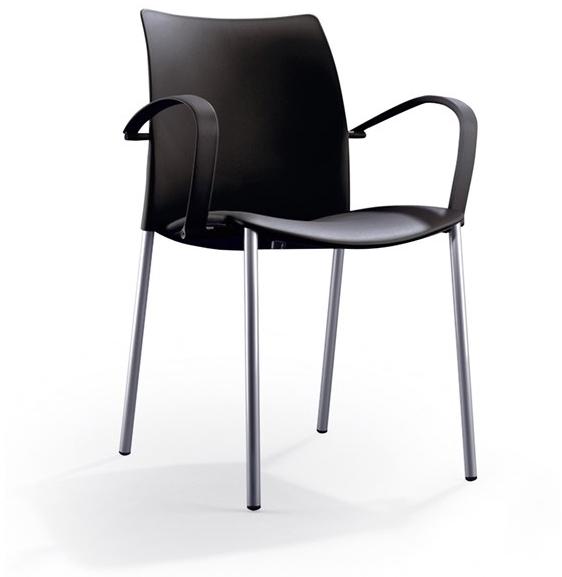 ENEA Стул из полипропилена штабелируемый с подлокотниками Global sun-id-1410128 - Вид №1