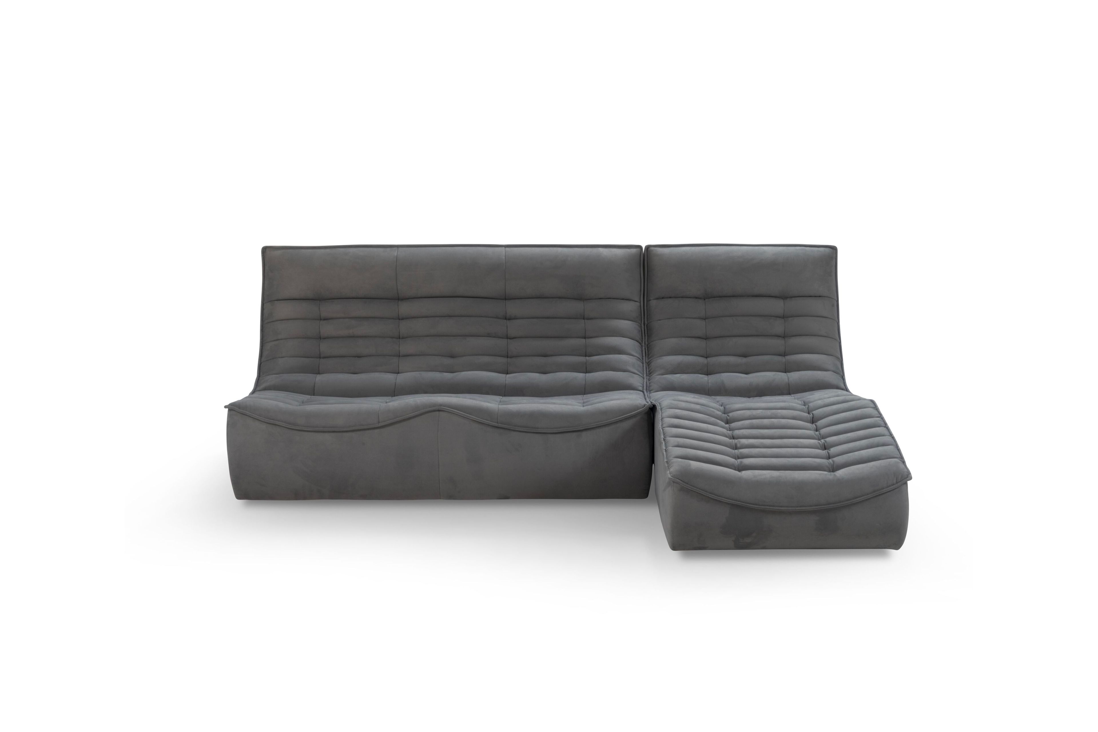 Кожаный модульный угловой диван Calia Italia Modular ARCH-00038834 - Вид №1