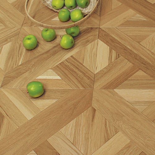 Модульный паркет Marco Ferutti Linea Linea Дуб с брашью (Текстурированная) 405х405 мм 2600600029 - Вид №4