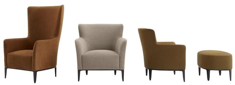 Poliform Кресло из ткани с подлокотниками Gentleman sun-id-1379774 - Вид №11