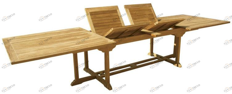 Il Giardino di Legno Прямоугольный деревянный садовый стол раздвижной  447 