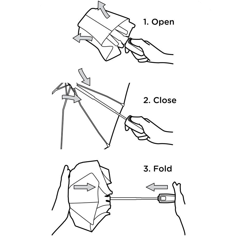 1021074 Зонт-автомат ° reflective future SENZ  - Вид №6