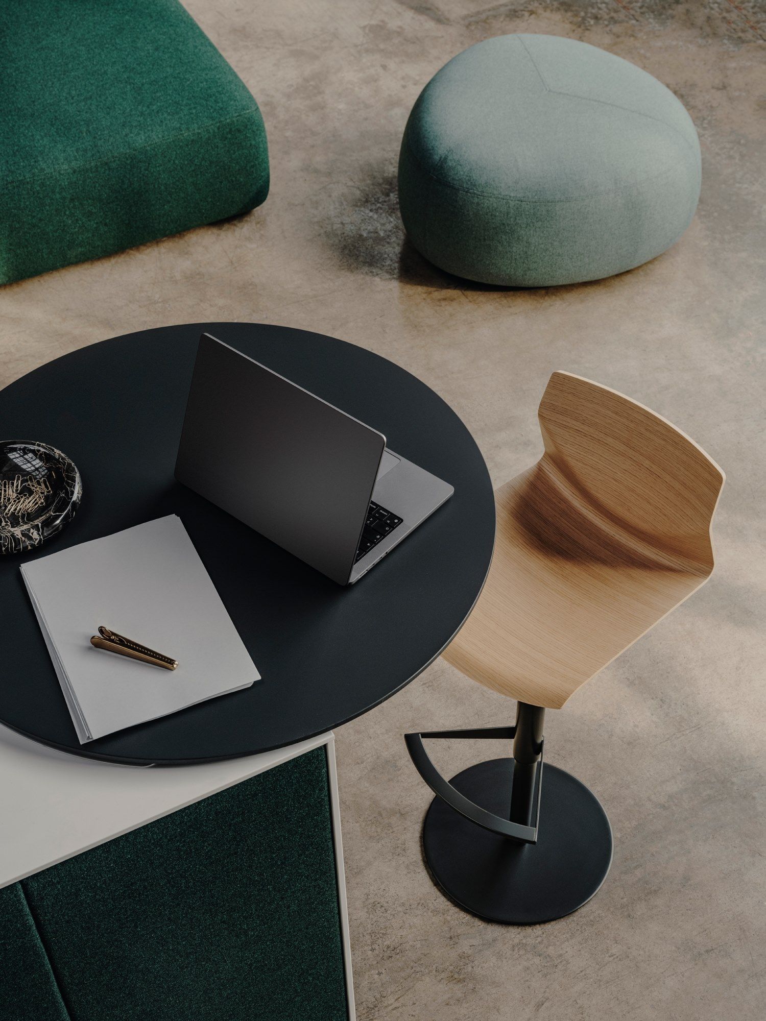 Высокий поворотный стул Lapalma тонкий ARCH-00027511 - Вид №2