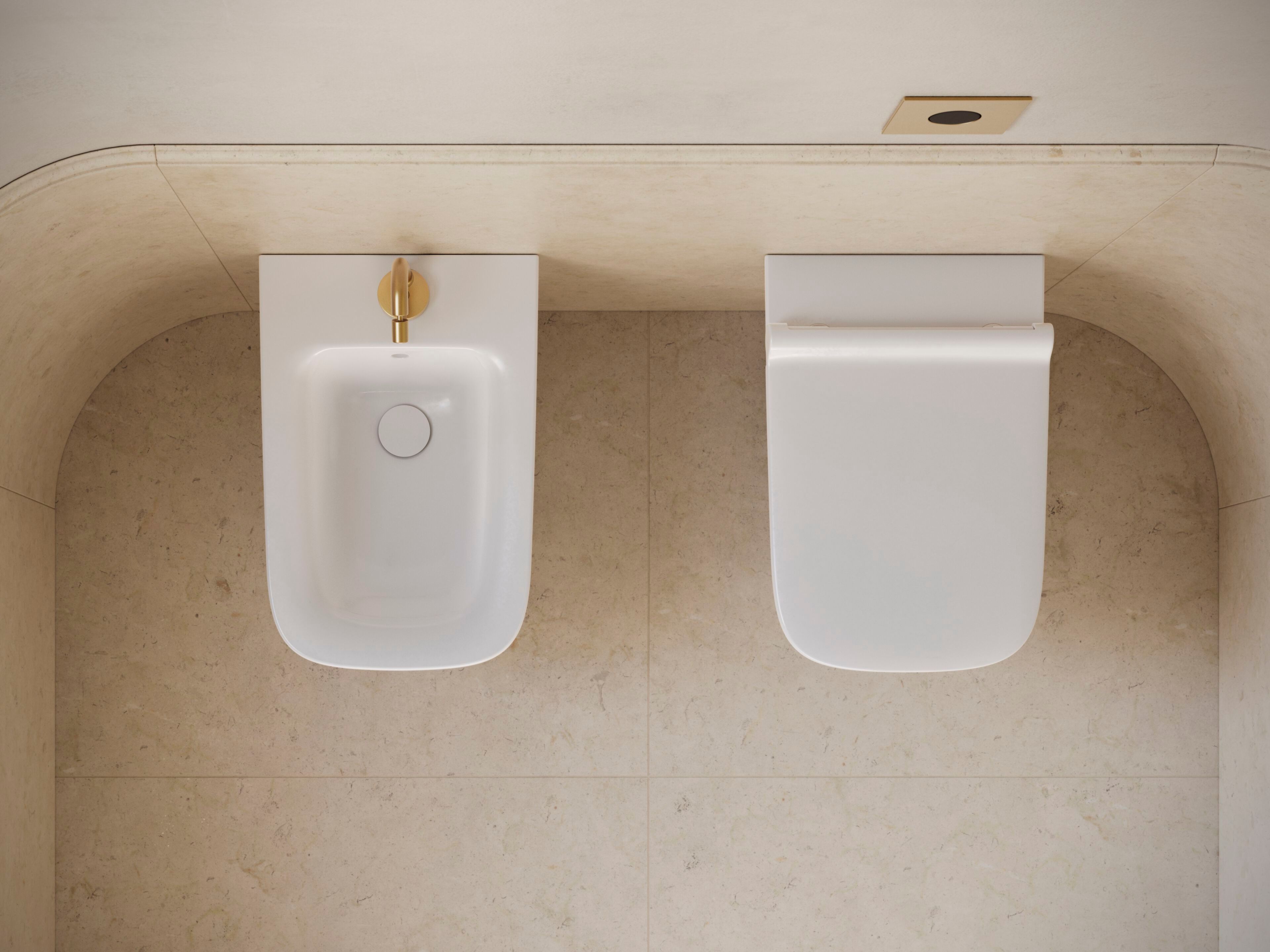 Подвесное биде с переливом CERAMICA CATALANO ARCH-00132685 - Вид №2