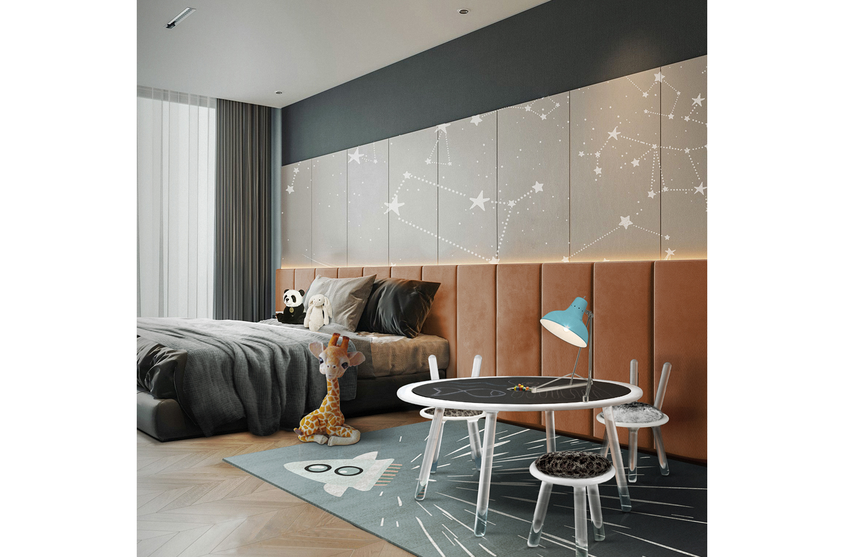 CIST352 Табурет детский Иллюзия Белый Медведь Circu  - Вид №9