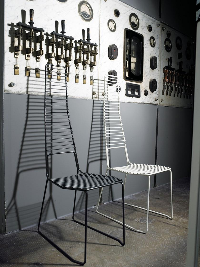 Casamania & Horm Металлический стул-санки с высокой спинкой Alieno sun-id-1504311 - Вид №5