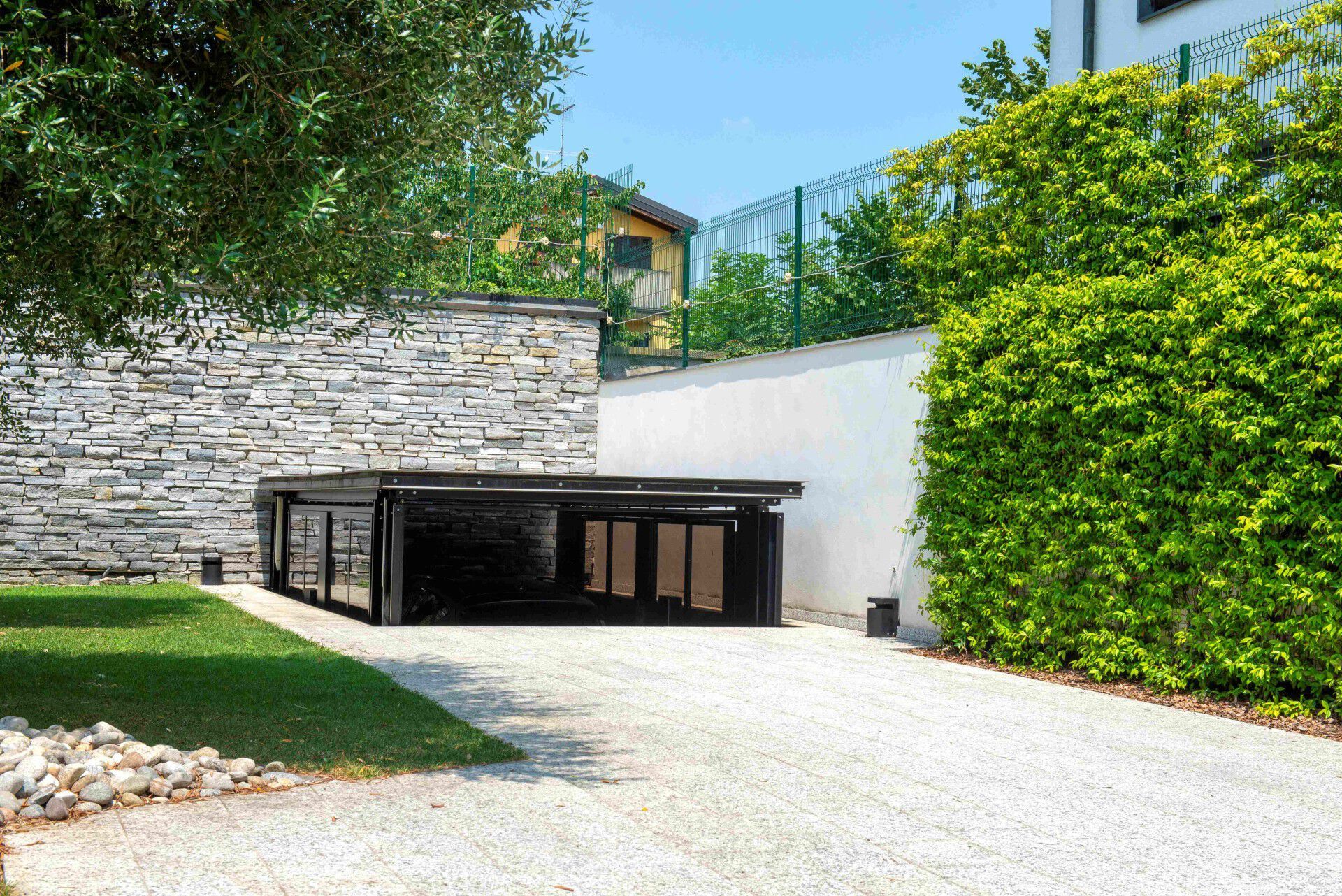 Автомобильный лифт с человеком на борту IDEALPARK ARCH-00143091 - Вид №9