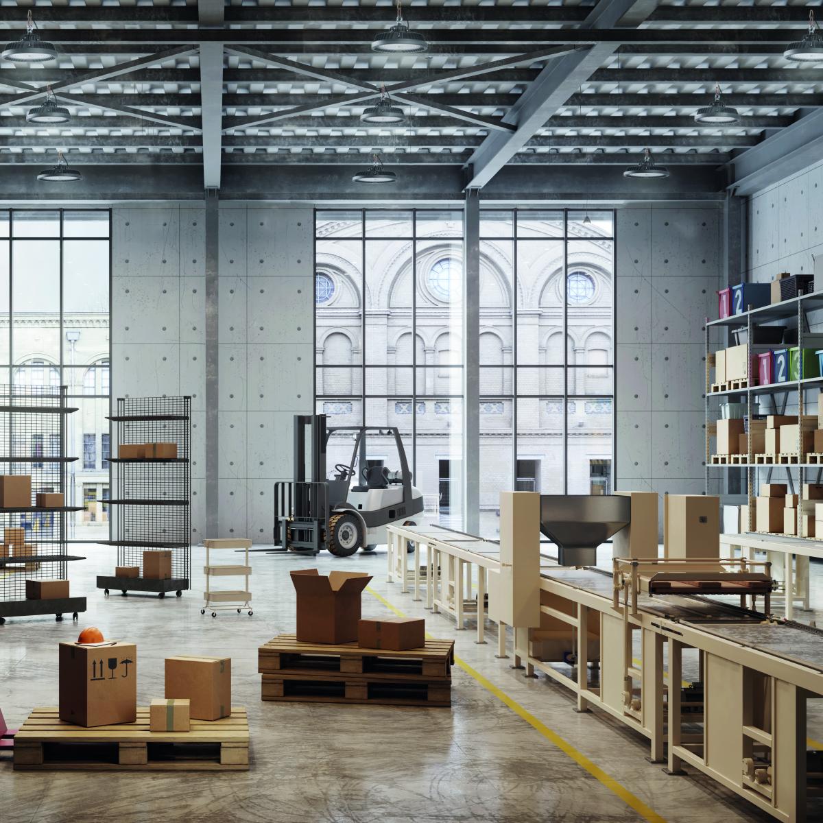 101959 Промышленный подвесной светильник Urano, 90 градусов 7424 Mantra  - Вид №1