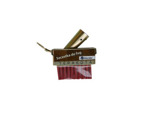 HRD702 Щетка для затирки швов с пластиковой щетиной и держателем палочки, TERRAKOTA, для внутренних работ Merida