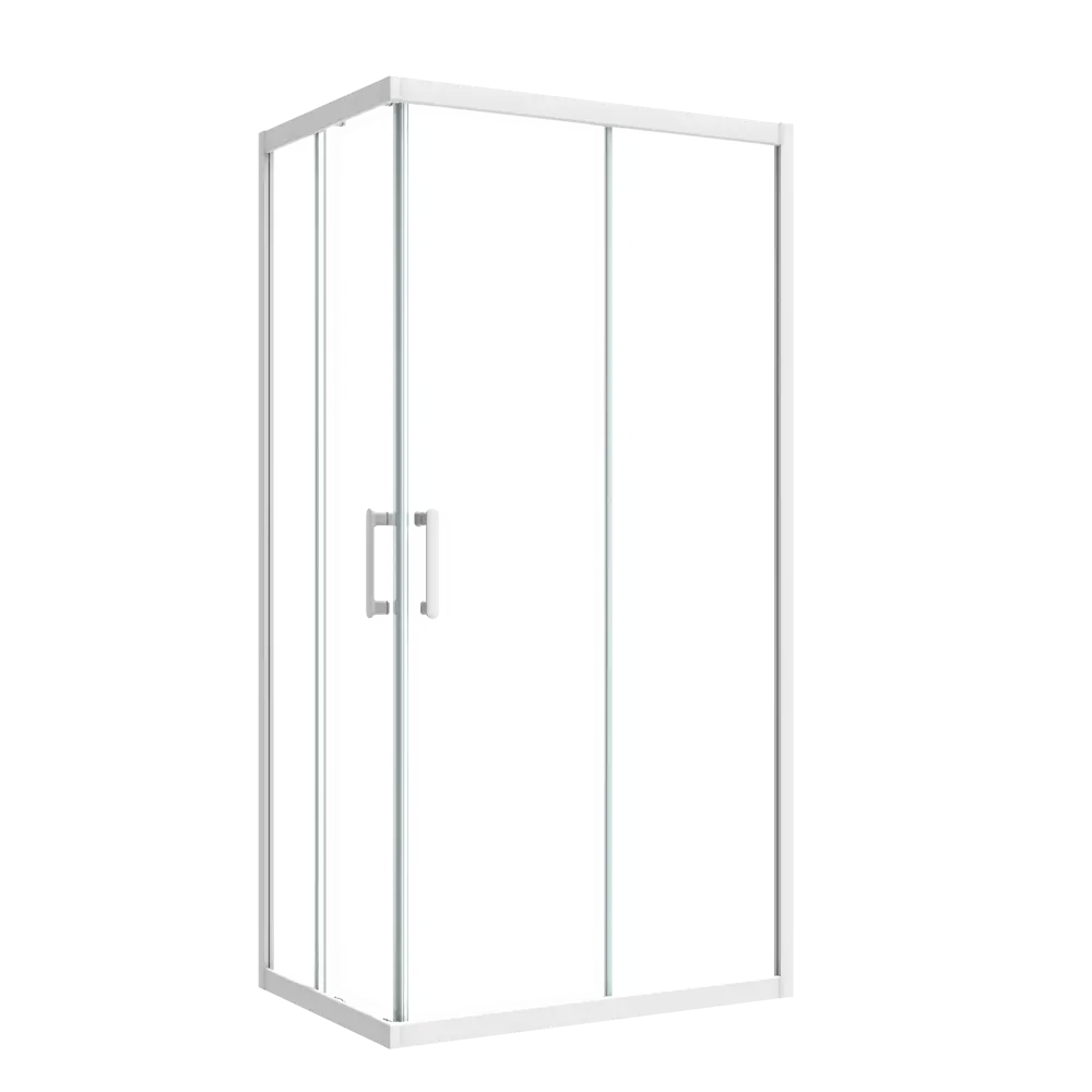 Комплект стекол для душевой ширмы Sensea Easy 100x70 см прозрачное стекло, цвет профиля на выбор 85868666 STLM-2030887 - Вид №12