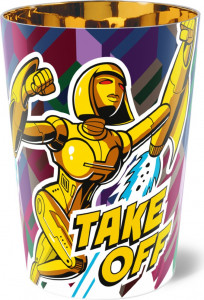 10650436 Sieger by Furstenberg Кубок для воды Sieger by Furstenberg " Глоток золота. Ангел -А" 350мл Фарфор