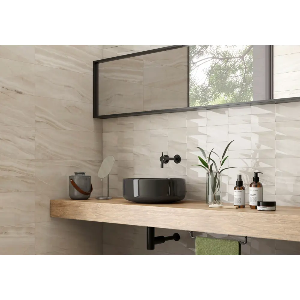 Плитка Argenta Lira Prisma 25x75 см 1.31 м², цвет бежевый 84790572 STLM-2132506 - Вид №2